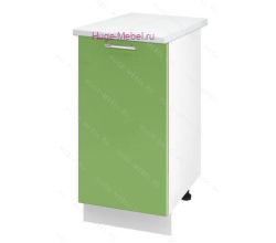 Шкаф кухонный нижний 400 Ксения (олива)