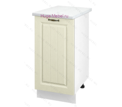 Шкаф кухонный нижний 400 Мария (крем)