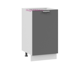 Шкаф кухонный нижний 450 Катрин (софт графит)
