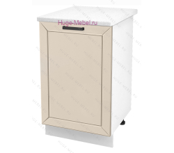 Шкаф кухонный нижний 600 Альфа Ф105 (Брюле)