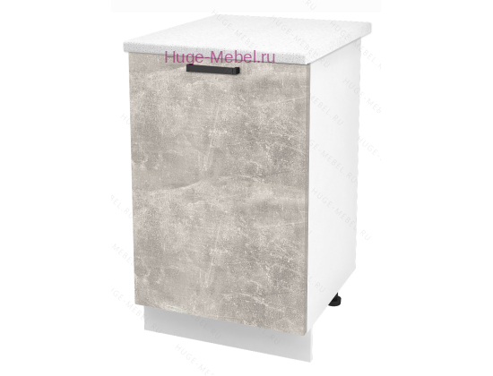 Шкаф кухонный нижний 500 Пасаденна (ателье светлое)