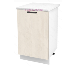 Шкаф кухонный нижний 600 Пасаденна Ф105 (шелковый камень)