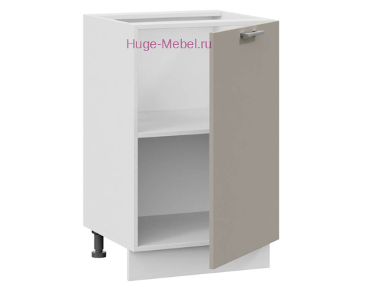 Шкаф кухонный нижний 600 Катрин Ф105 (циркон)