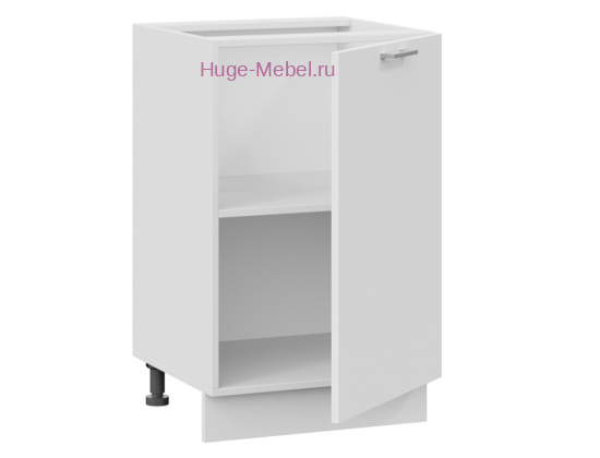 Шкаф кухонный нижний 500 Катрин (софт вайт)