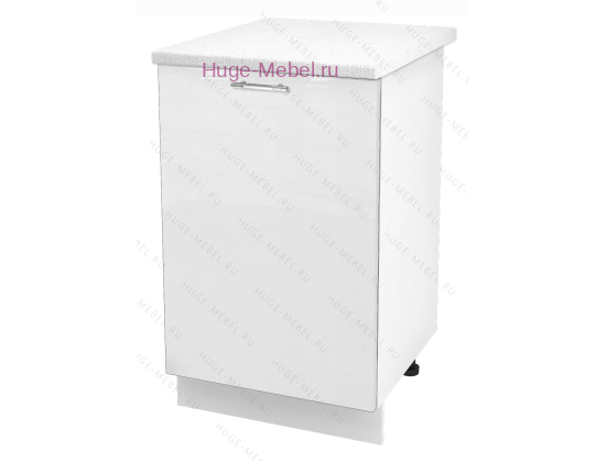Шкаф кухонный нижний 500 Ксения (белый)