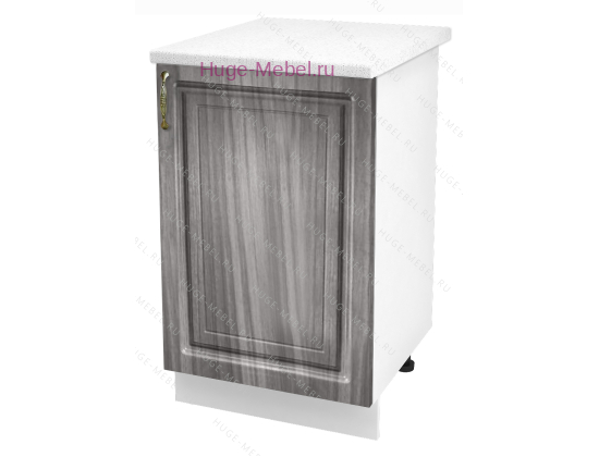 Шкаф кухонный нижний 500 Юлия (сандал серый)