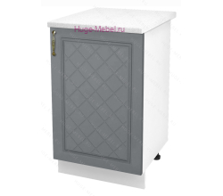 Шкаф кухонный нижний 600 Модена Ф105 (дуб серый)