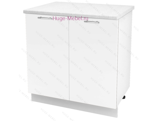 Шкаф кухонный нижний 800 Ксения (белый)
