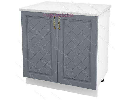 Шкаф кухонный нижний 800 Модена (дуб серый)