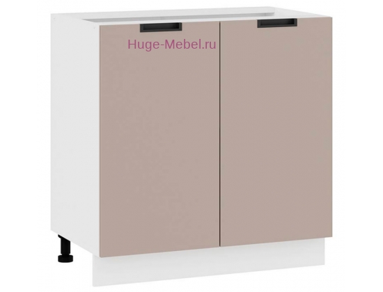 Шкаф кухонный нижний 800 Сахара (латте)