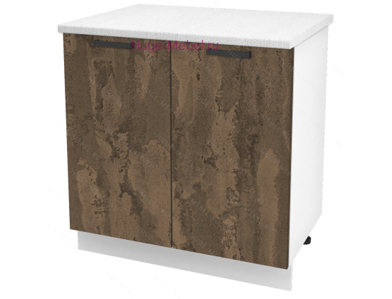 Шкаф кухонный нижний 800 Пасаденна (ржавый камень)