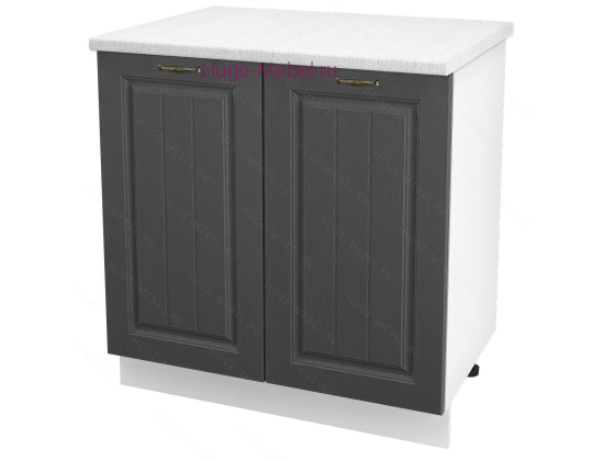 Шкаф кухонный нижний 800 Мария (графит)