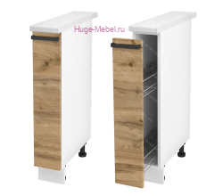 Нижний кухонный шкаф бутылочница 150 Пасаденна (дуб вотан)