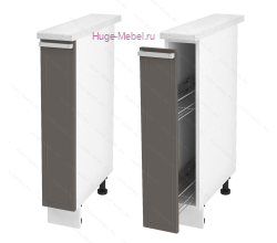 Нижний кухонный шкаф бутылочница 150 Катрин (муссон)