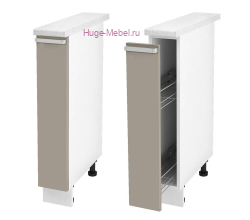 Нижний кухонный шкаф бутылочница 150 Катрин (циркон)