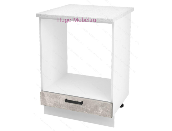 Шкаф кухонный под духовку напольный 450 Пасаденна (ателье светлое)