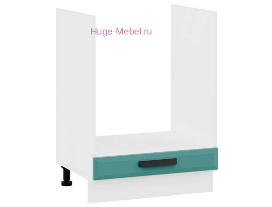 Шкаф кухонный под духовку напольный 600 Призма (бриз супермат)