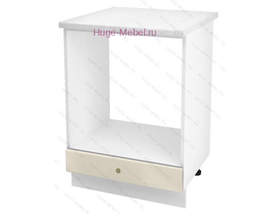 Шкаф кухонный под духовку напольный 600 Модена (дуб ваниль)