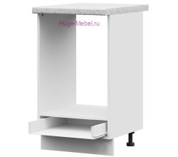 Корпус кухонного шкафа под духовку 450 ПВ (белый)