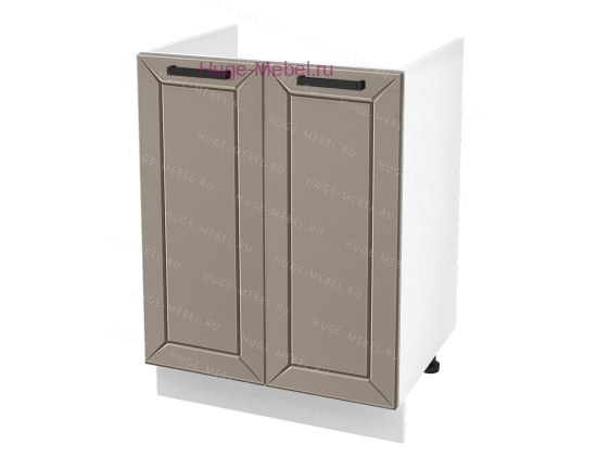 Кухонный шкаф под мойку 600 Альфа (латте)