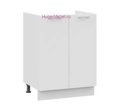 Кухонный шкаф под мойку 600 Катрин (софт вайт)