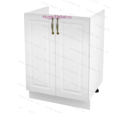 Кухонный шкаф под мойку 600 Модена (дуб белый)