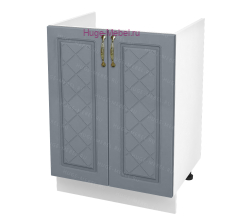 Кухонный шкаф под мойку 600 Модена (дуб серый)