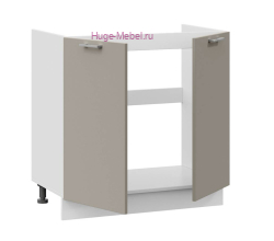 Кухонный шкаф под мойку 800 Катрин (циркон)