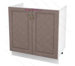 Кухонный шкаф под мойку 800 Модена (дуб кофе)