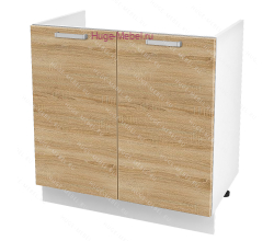 Кухонный шкаф под мойку 800 Бетон (дуб сонома)