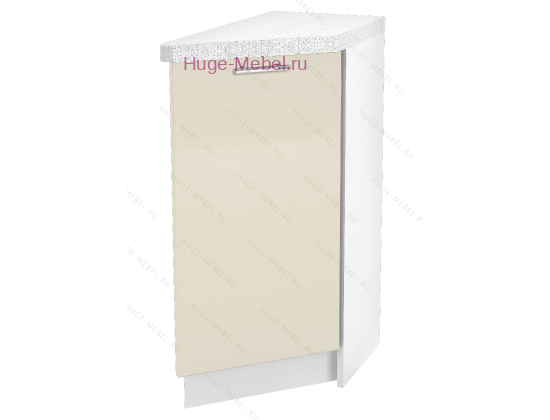 Шкаф кухонный нижний торцевой 300 Ксения (ваниль)