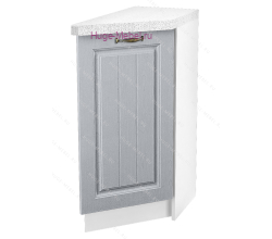 Шкаф кухонный нижний торцевой 300 Мария (сталь)
