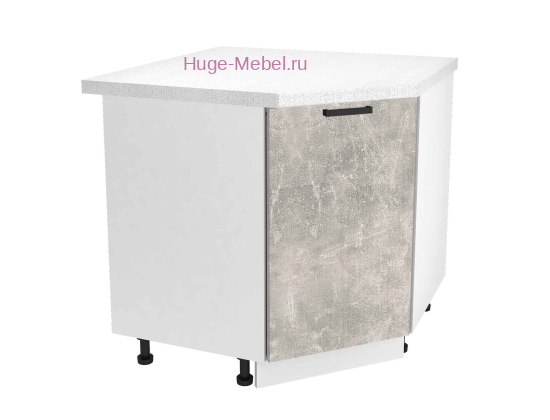 Шкаф кухонный угловой нижний 850 Пасаденна (ателье светлое)