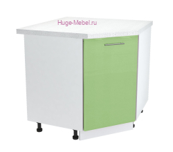 Шкаф кухонный угловой нижний 850 Ксения (олива)