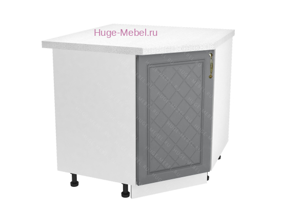 Шкаф кухонный угловой нижний 850 Модена (дуб серый)