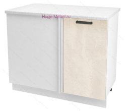 Шкаф кухонный угловой нижний 1000 Пасаденна (шелковый камень)