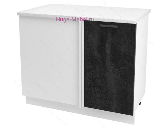 Шкаф кухонный угловой нижний 1000 Пасаденна (угольный камень)