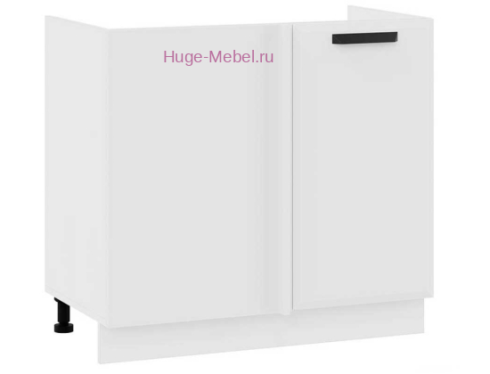 Шкаф кухонный угловой нижний 1000 Призма (белый супермат)