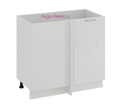 Шкаф кухонный угловой нижний 1000 Ксения (белый)