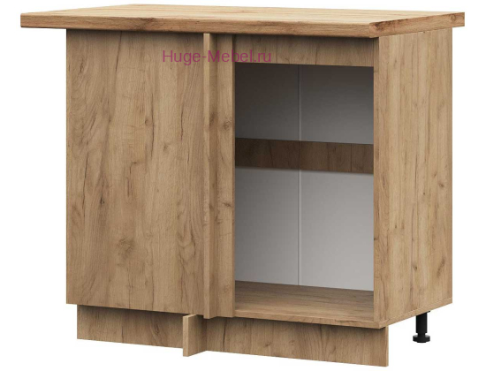 Корпус углового кухонного шкафа нижнего 1000 (дуб крафт)