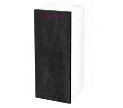 Кухонный шкаф верхний навесной 300 Пасаденна (угольный камень)