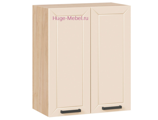 Кухонный шкаф верхний навесной 600 Альфа (брюле) корпус крафт