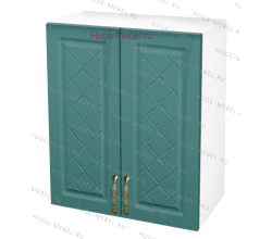 Кухонный шкаф верхний навесной 600 Модена (дуб бирюза)