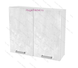 Кухонный шкаф верхний навесной 800 Бетон (бетон белый)