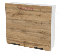 Кухонный шкаф верхний навесной 800 Пасаденна (дуб вотан)