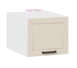 Антресольный кухонный шкаф верхний 400 Альфа (брюле)