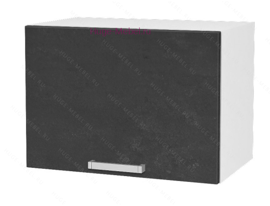 Горизонтальный кухонный шкаф верхний 400 Бетон (бетон черный)