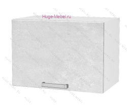 Горизонтальный кухонный шкаф верхний 400 Бетон (бетон белый)
