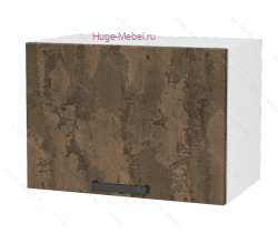 Антресольный кухонный шкаф верхний 400 Пасаденна (ржавый камень)