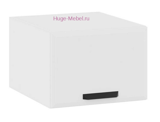 Антресольный кухонный шкаф верхний 500 Призма (белый супермат)